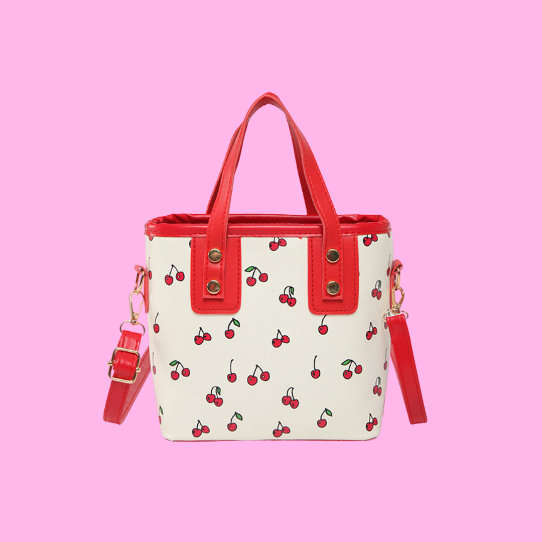 Tote-ally Cherry Crossbody Bag