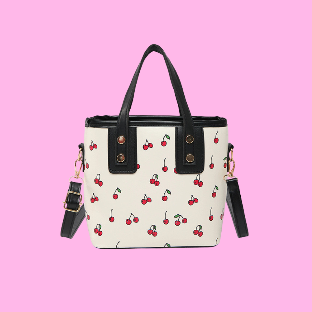 Tote-ally Cherry Crossbody Bag