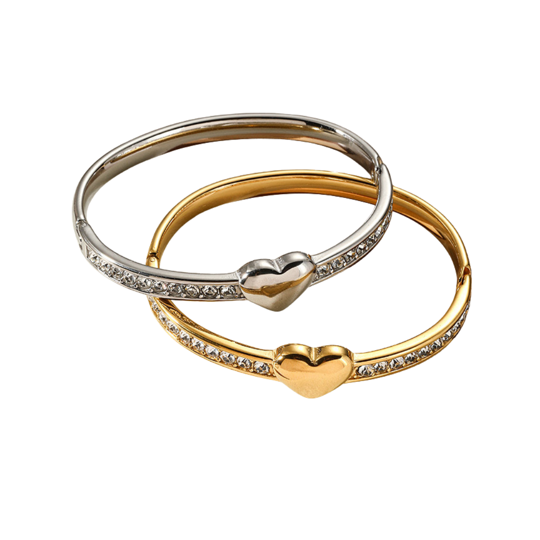 Endless Love Bangles - Tarnished Resistant