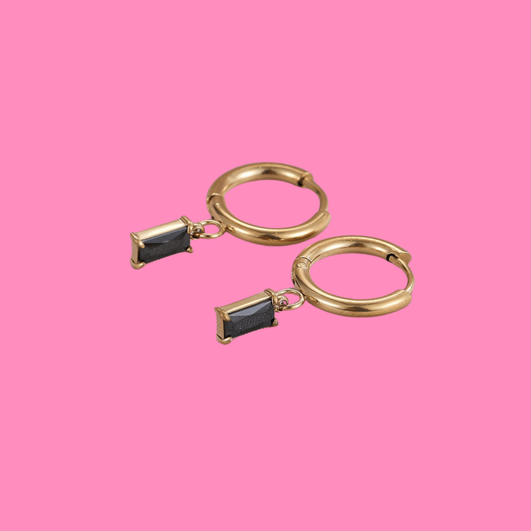 Eclipse Hoop Earrings