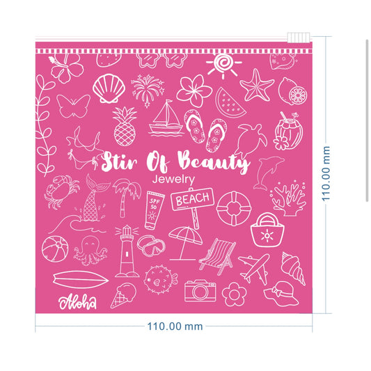 Stir Of Beauty Jewelry Pouch