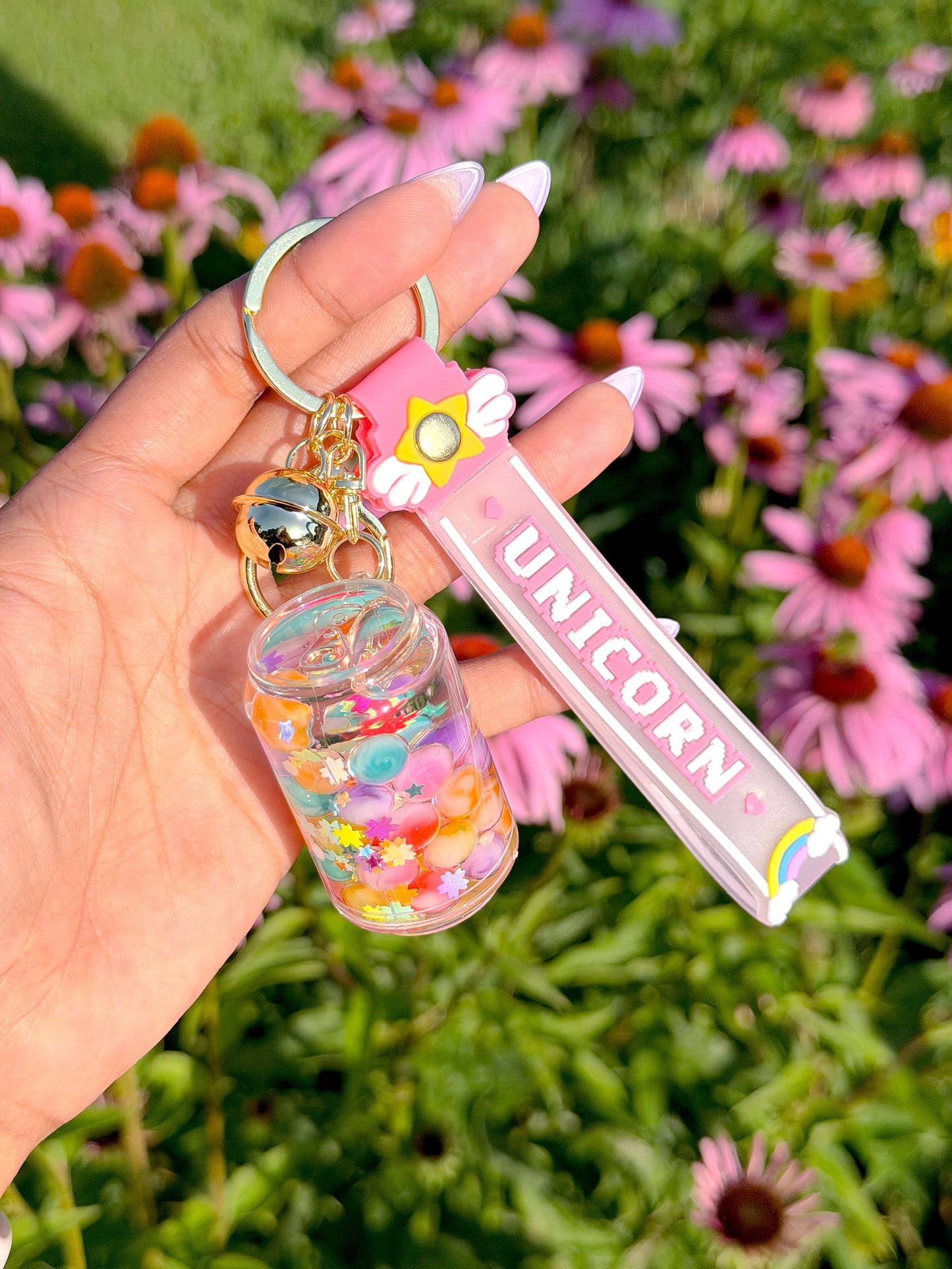 Confetti Pop Can Bag Charm