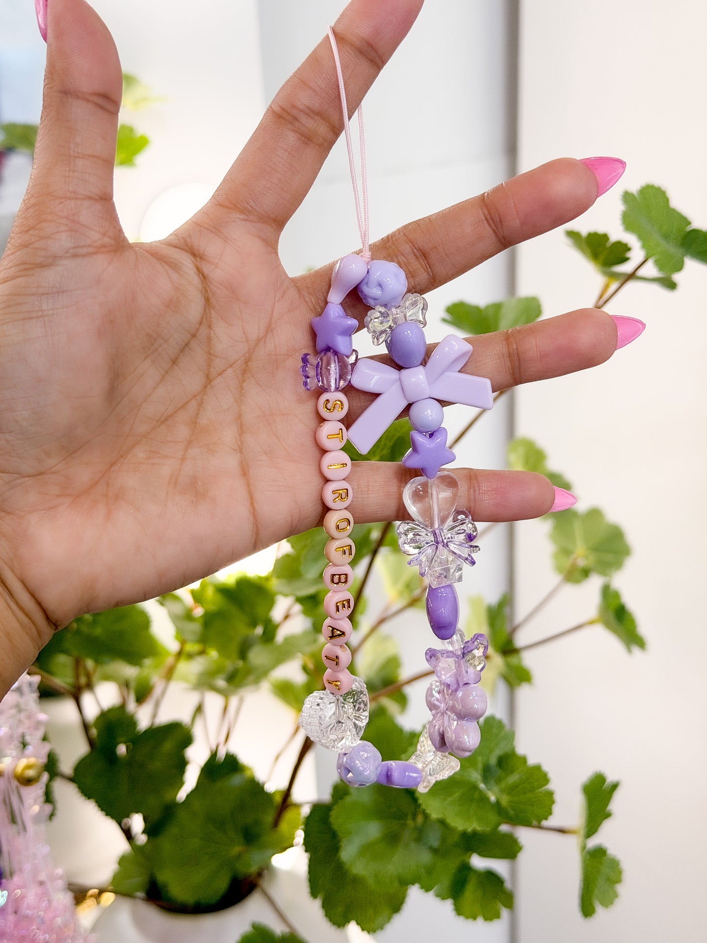 Stir Of Beauty Handmade Beaded Phone Charms ( 5 Colors )