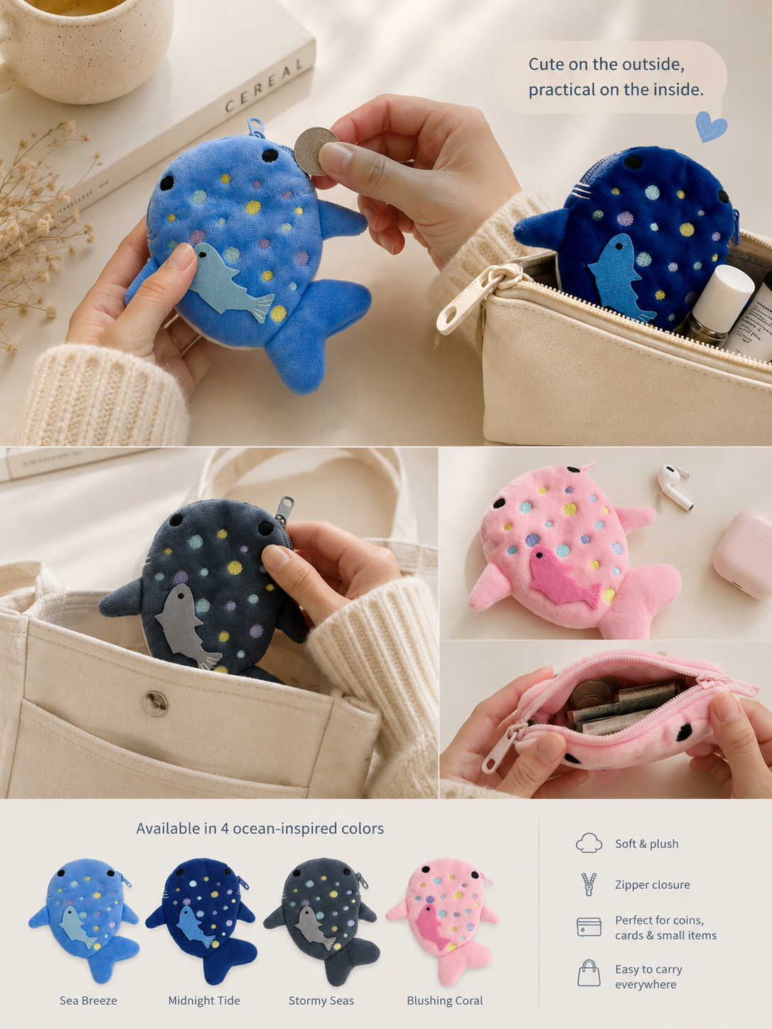 Under The Sea Coin Pouch