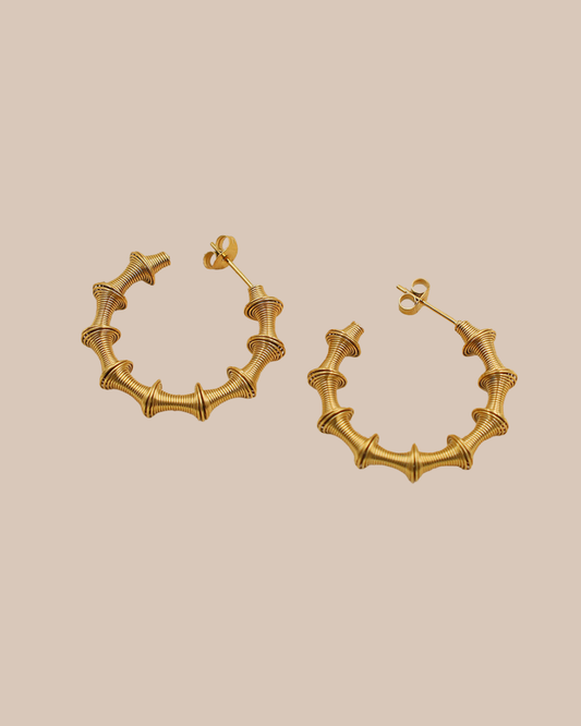 Twine Hoops Earrings
