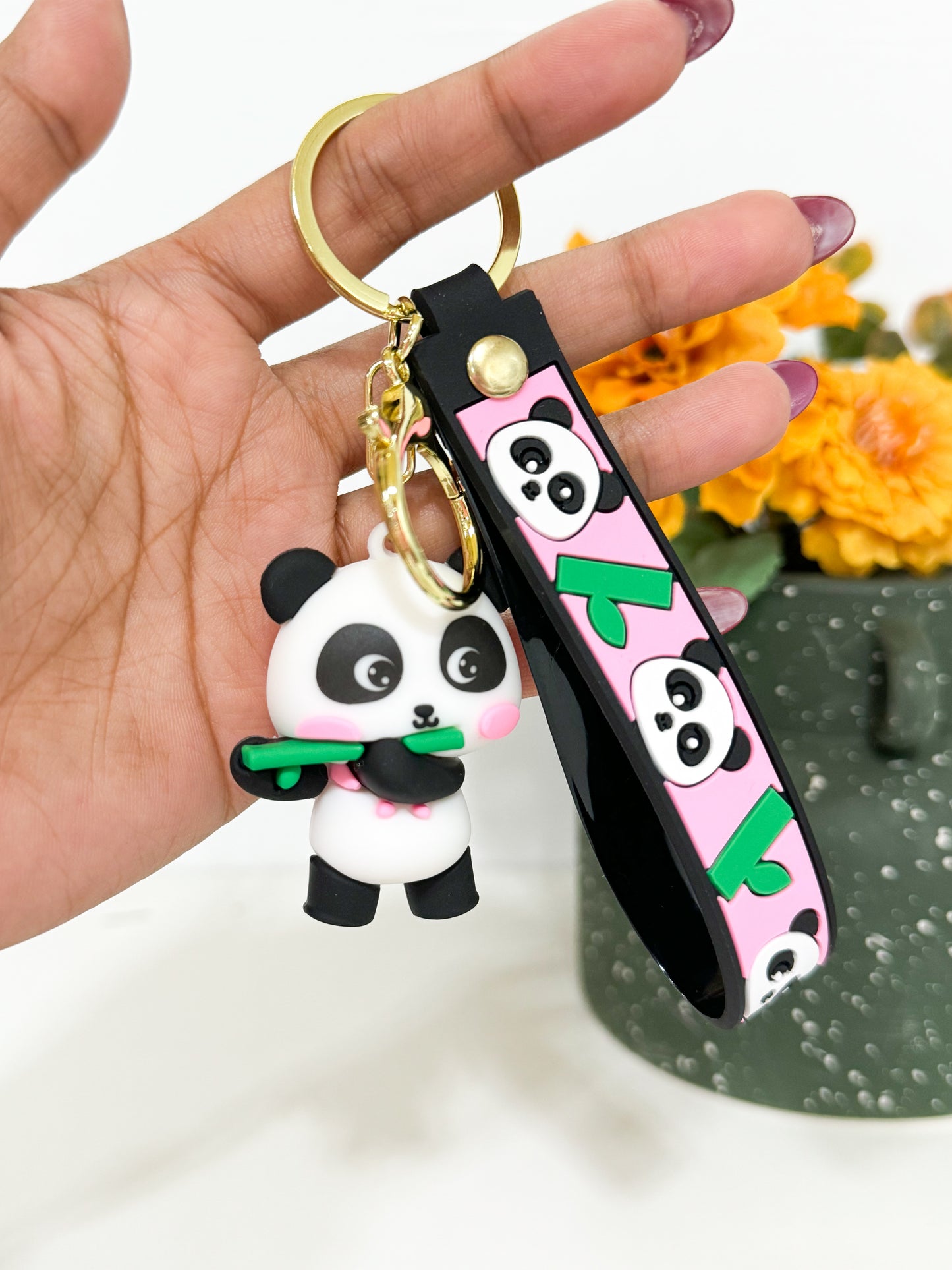PANDA KEYCHAINS ( 11 STYLE AVAILABLE )