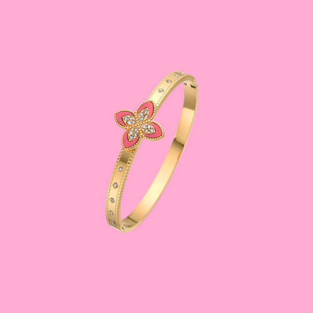 Enchanted Flower Bangle