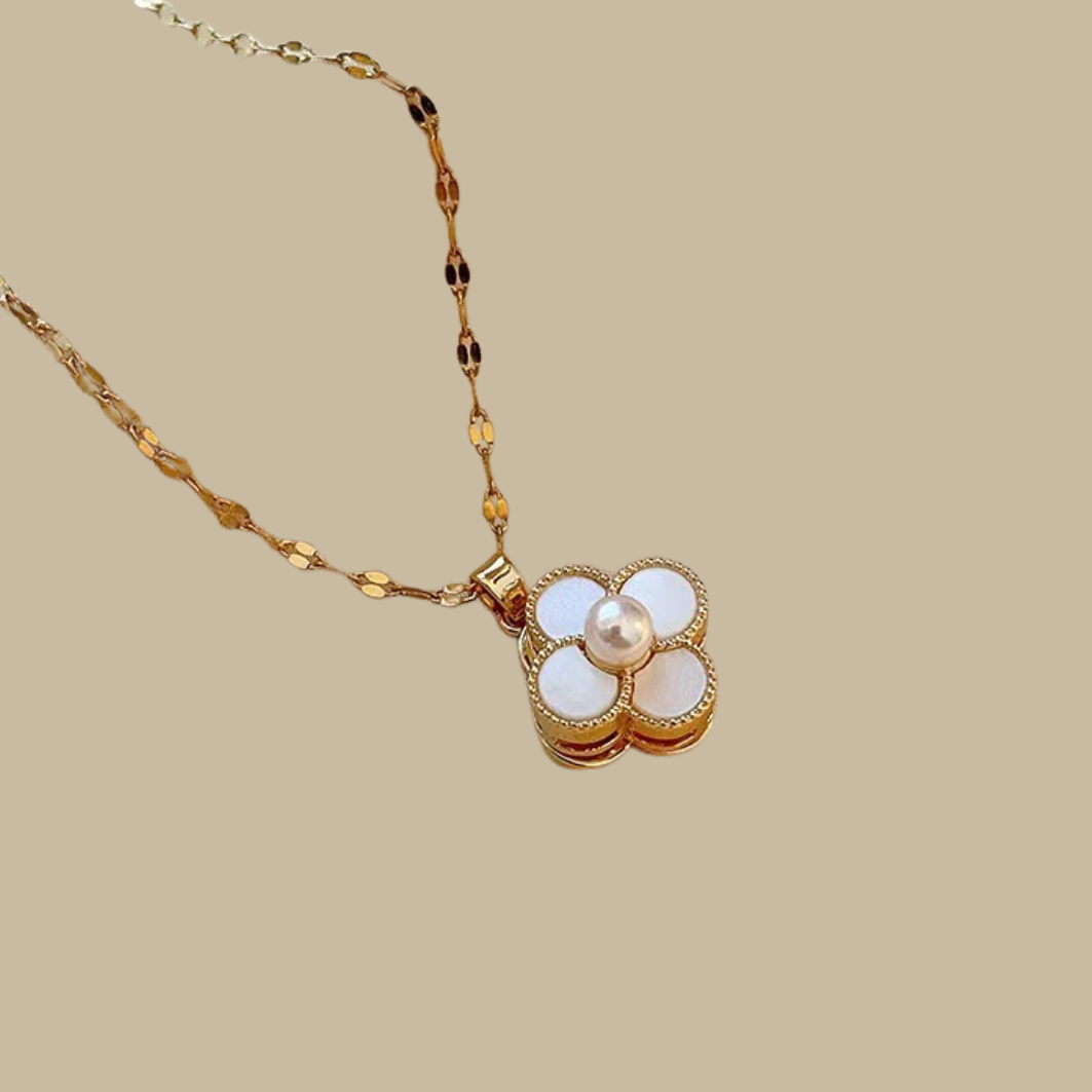 White Liora Necklace