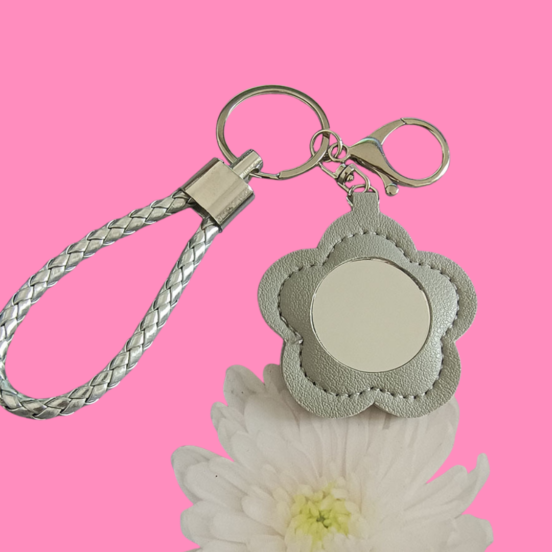 Daisy Mirror Bag Charms