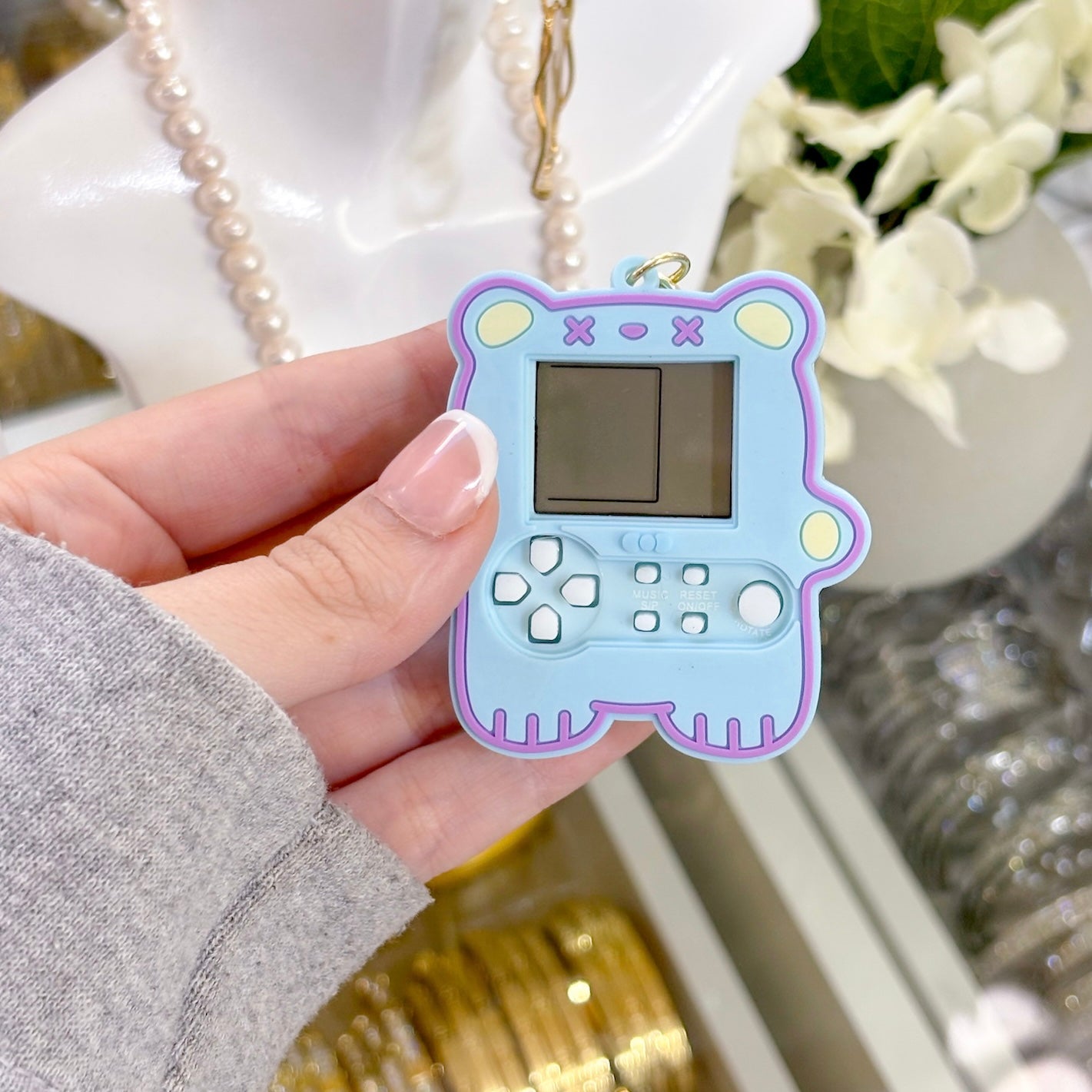 Mini Bear Game Keychain