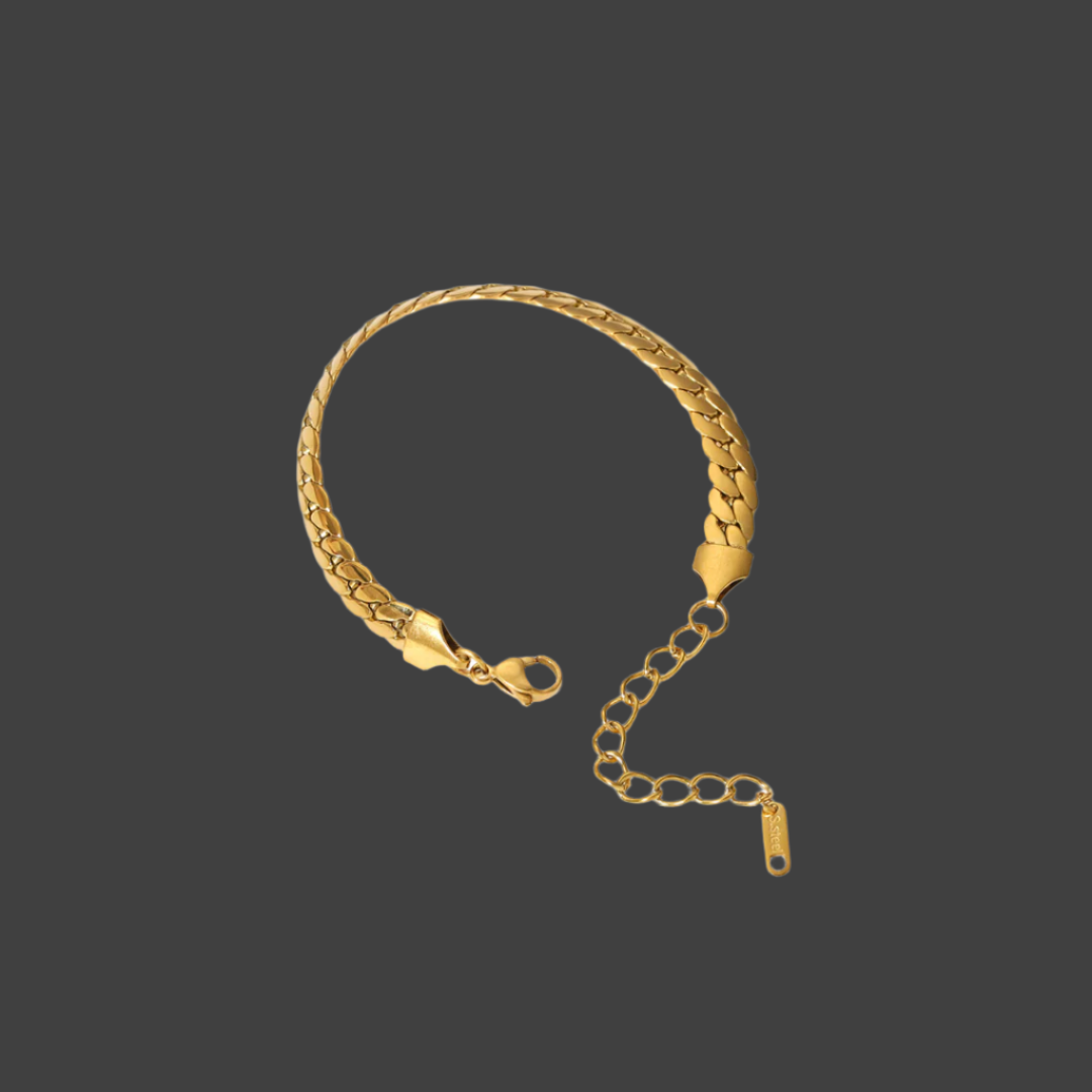 Chunky Chain Bracelet - Tarnished Resistant