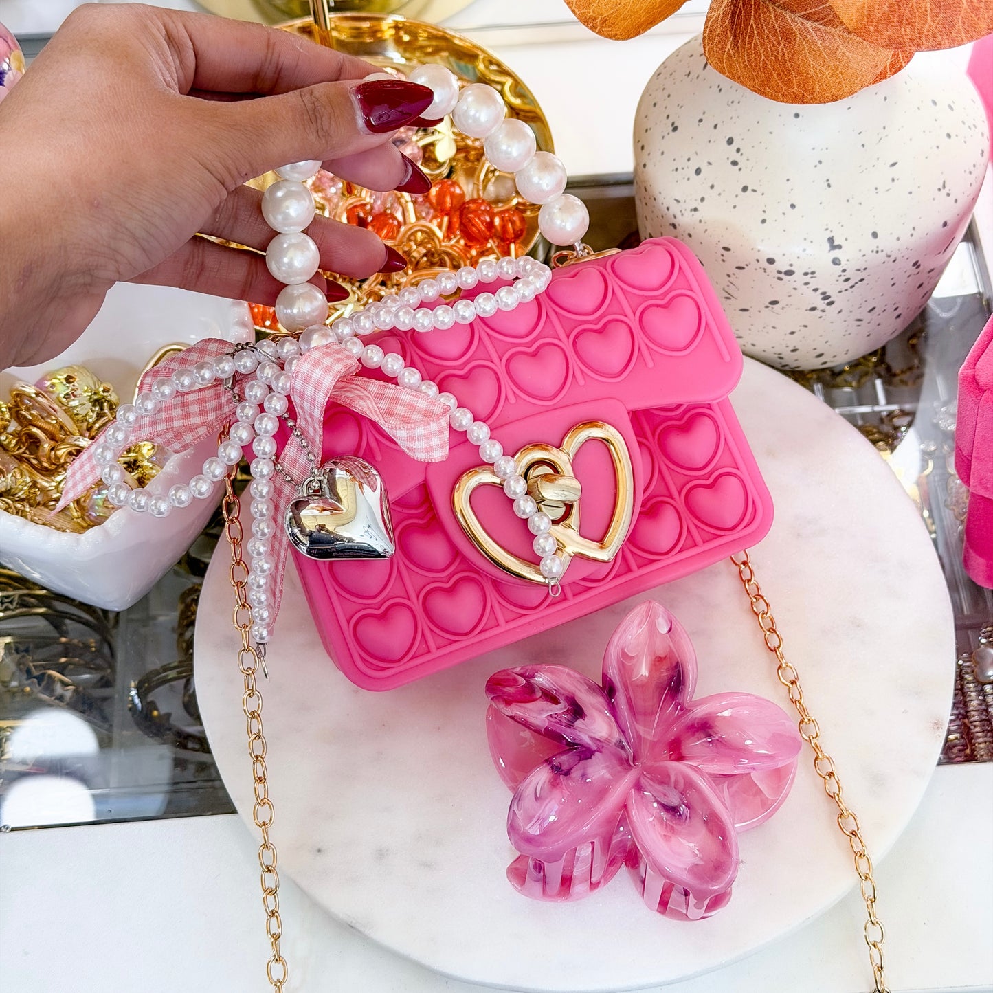 Valentine’s Mini Bag Matching Sets Combo ( 3 colors available )