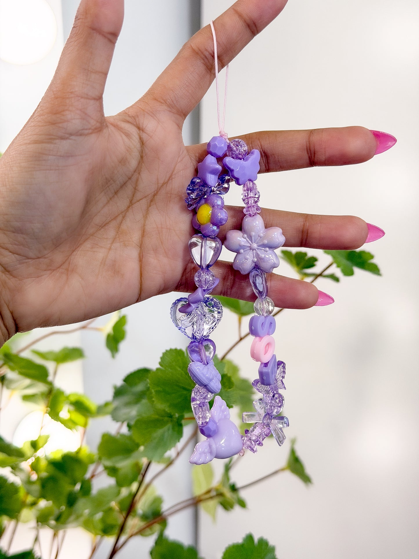 SOB Handmade Beaded Phone Charms ( 5 Colors )