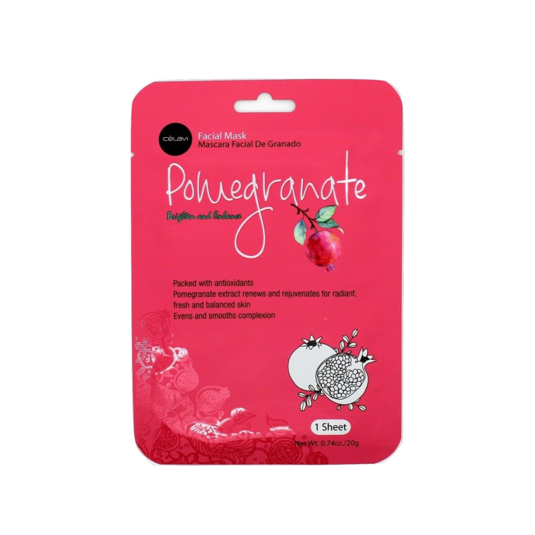 Celavi Pomegranate Sheet Mask