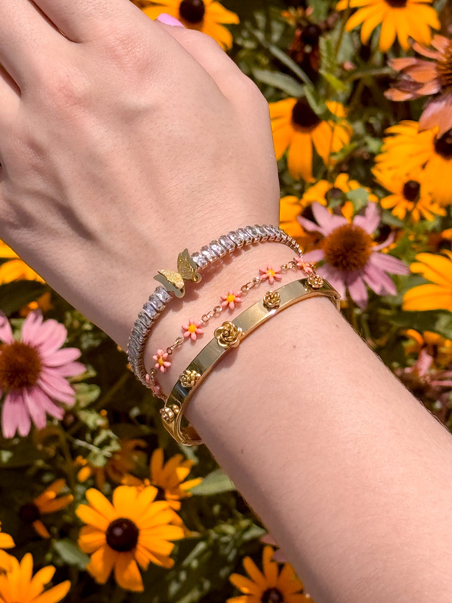 Jasmine Bangle Bracelet