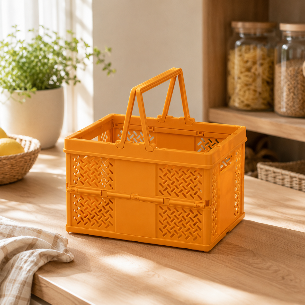 Small Collapsible Shopping Basket