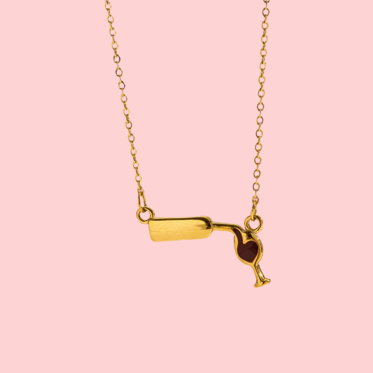 Wine Bottle Necklace