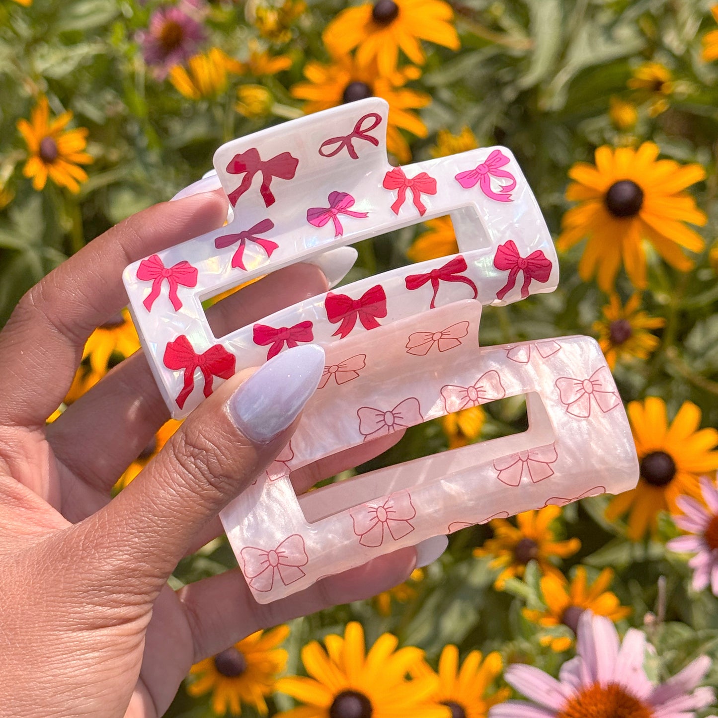 Bows Claw Clip