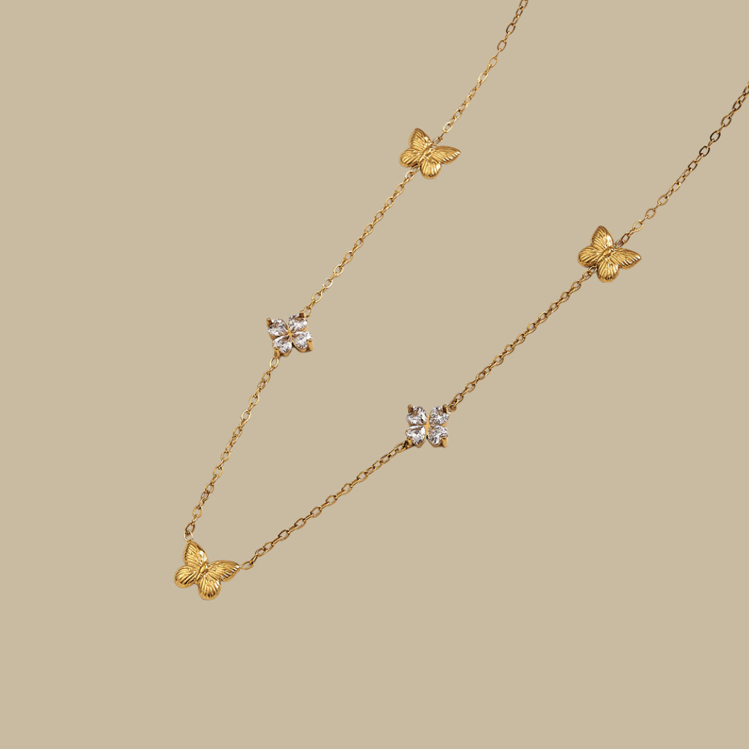 Butterfly Trail Necklace