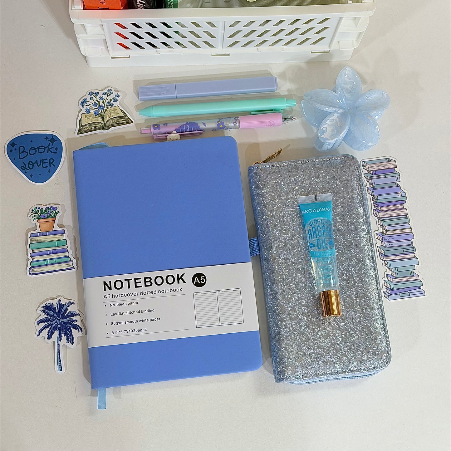 BOOKISH BUNDLE SET WITH WALLET ( 3 colors available )