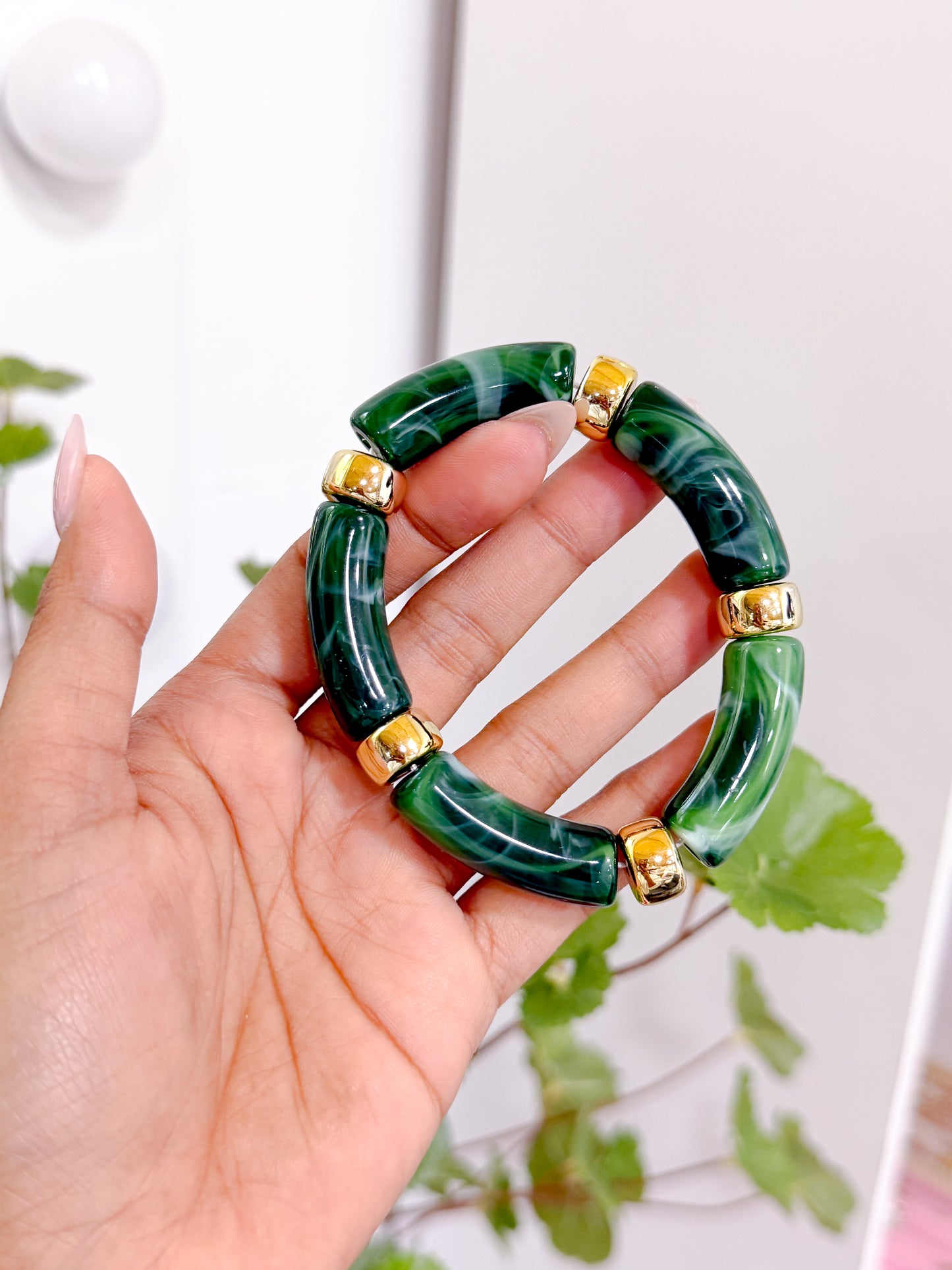 Botanical Chunky Bracelets