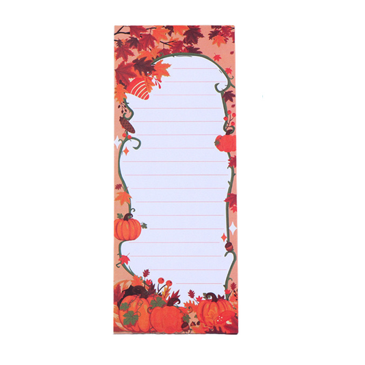 Pumpkin Patch Magnet Memo Pad