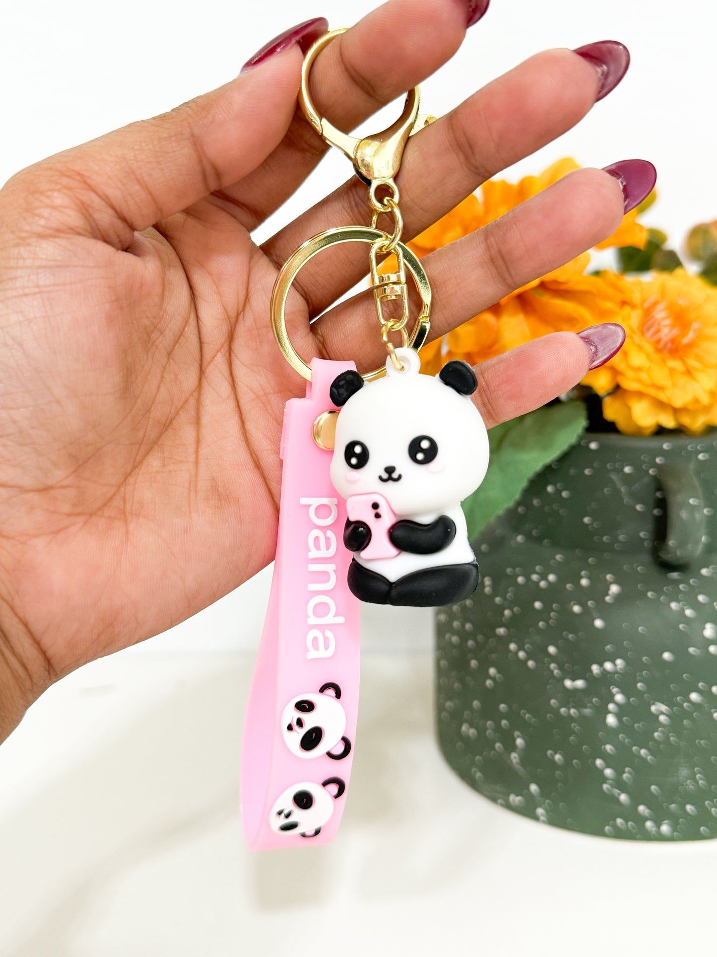 PANDA KEYCHAINS ( 11 STYLE AVAILABLE )