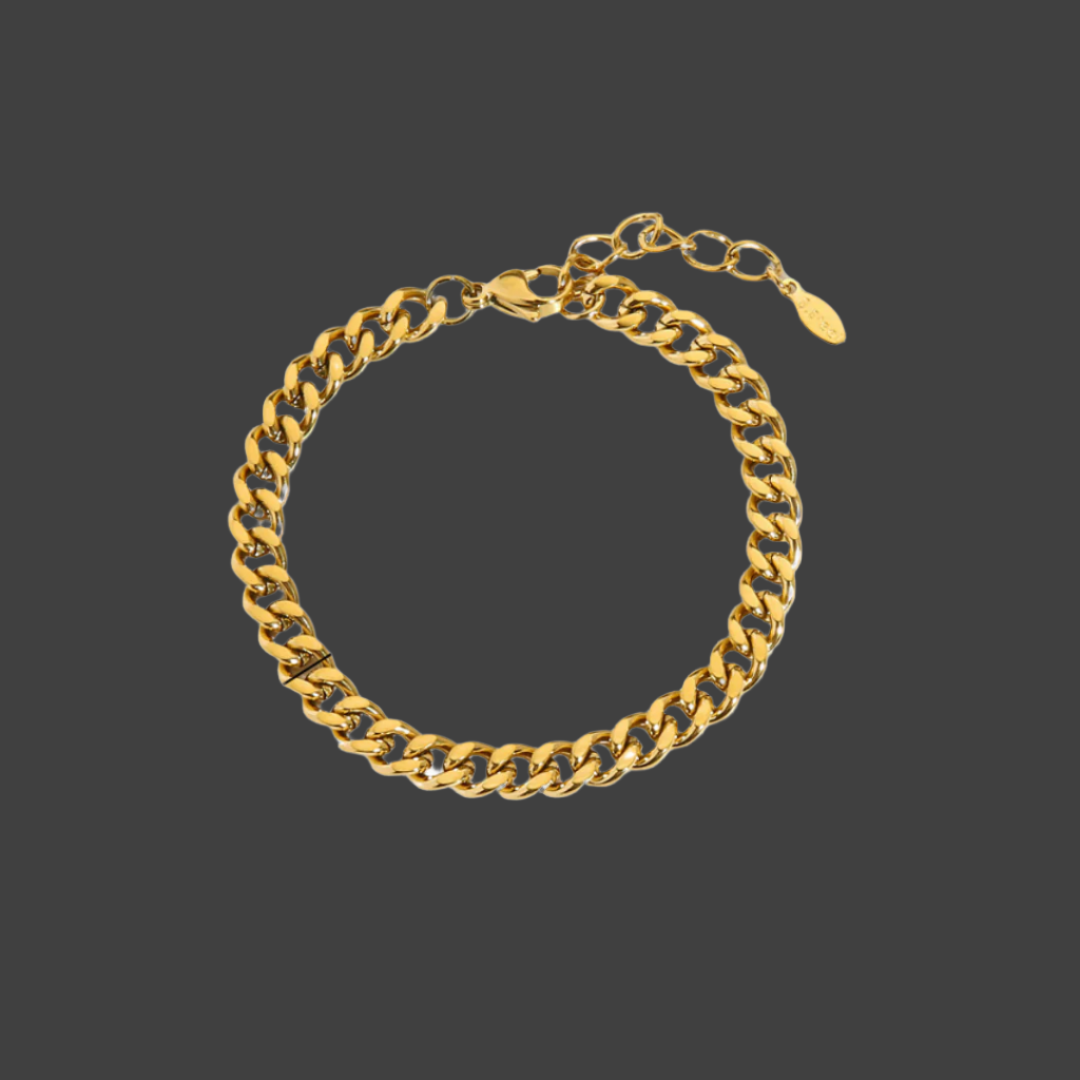 Chic Curb Bracelet - Tarnished Resistant