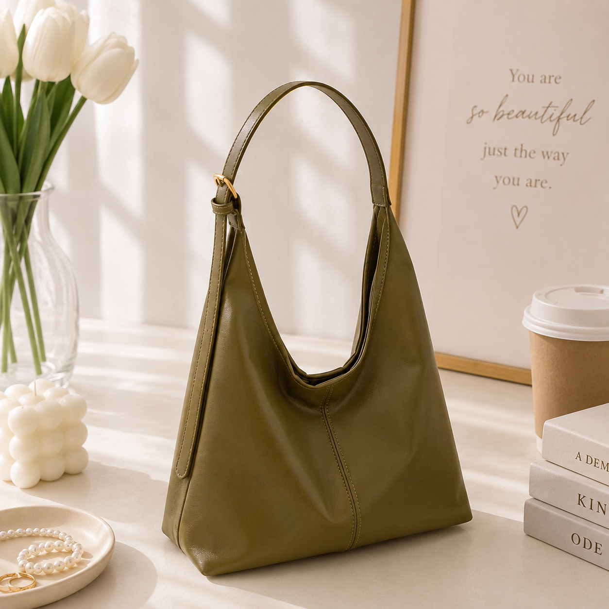 Everyday Slouchy Hobo Shoulder Bag