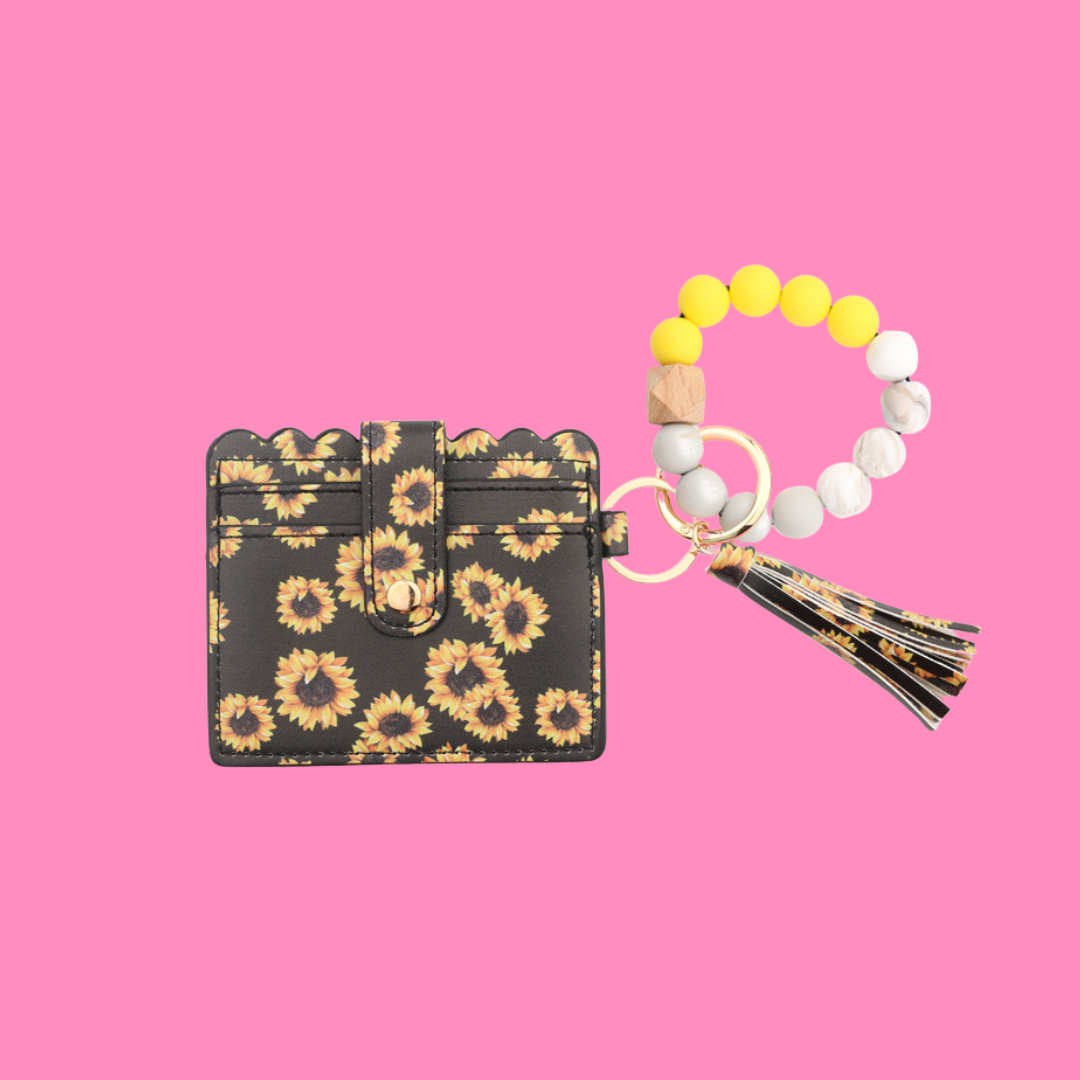 Sunflower Bracelet Card Holder