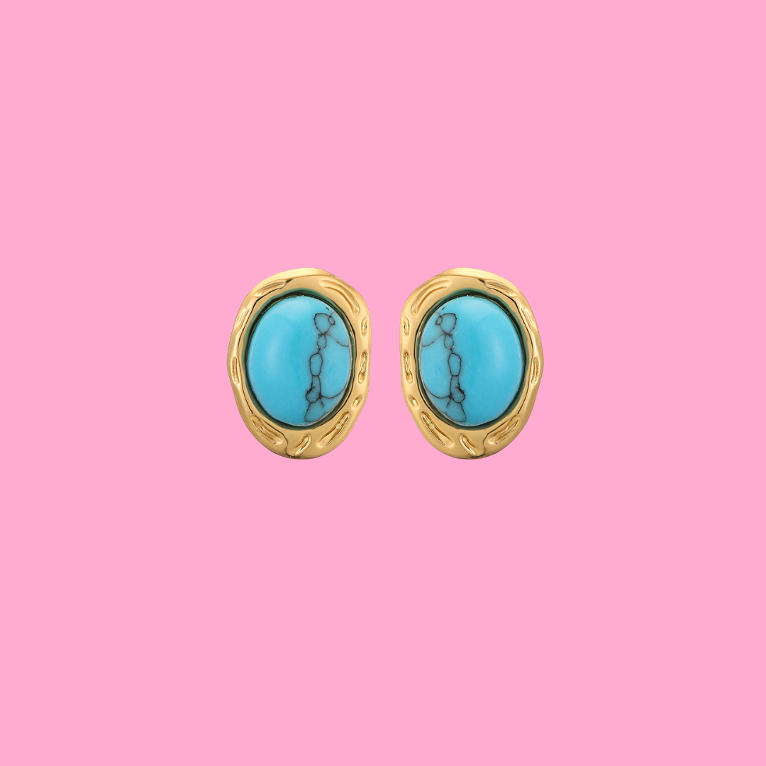 Turquoise Studd Earrings