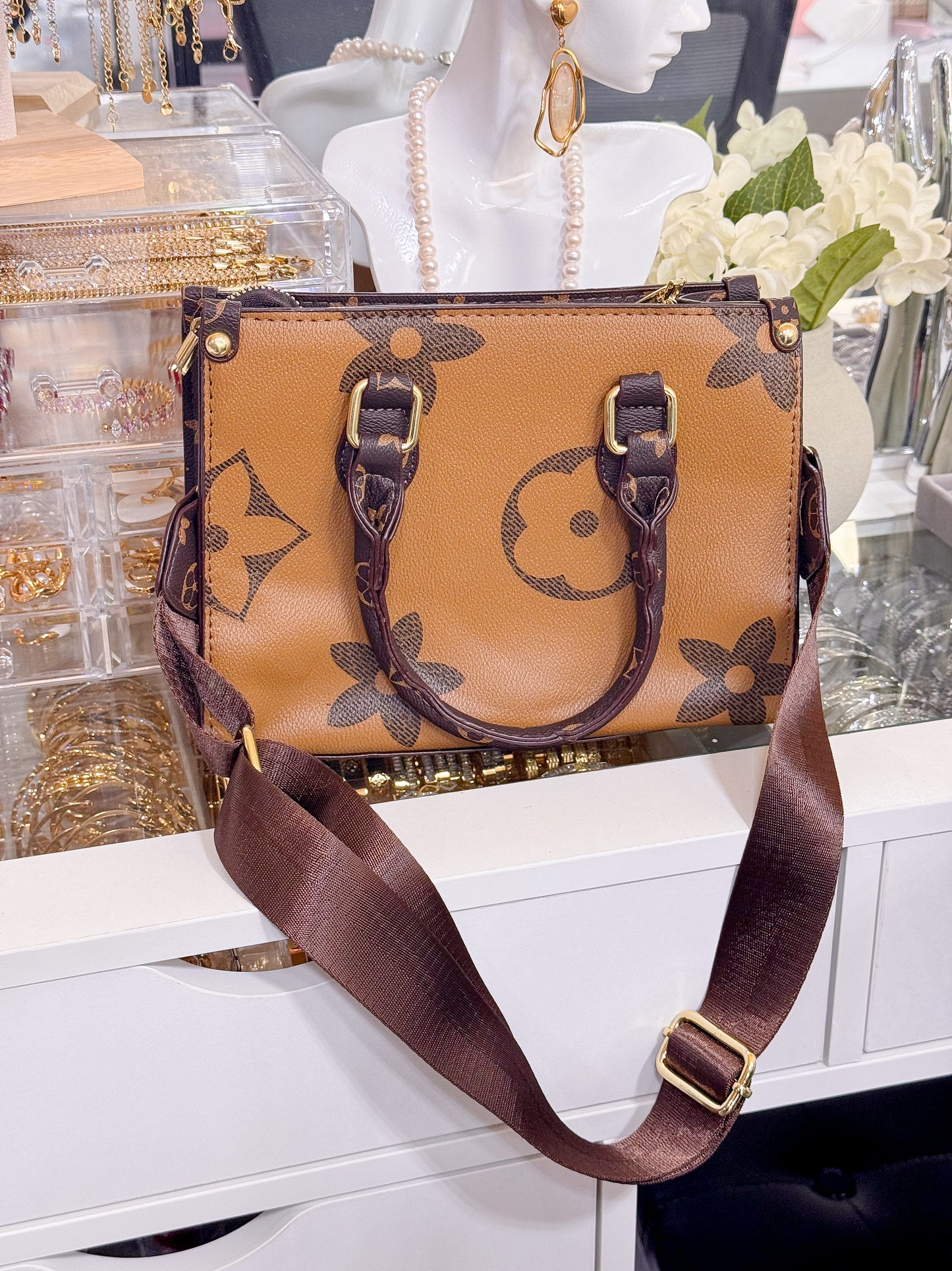 Daisy Brown CrossbodyBag