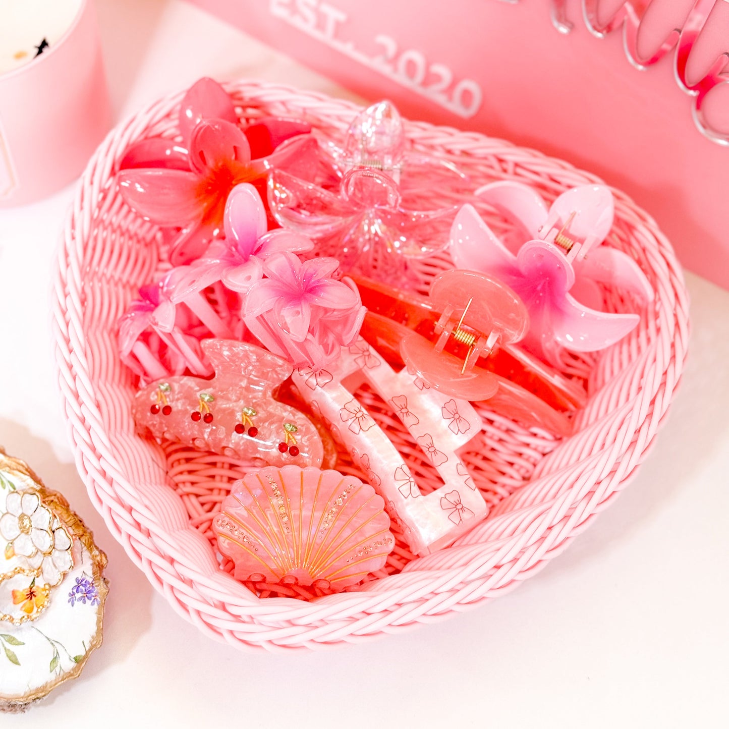 Heart Basket Storage