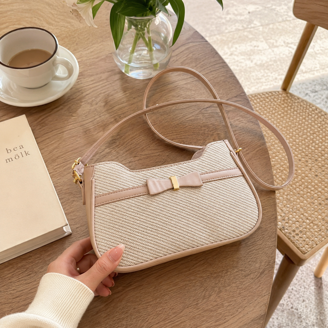 The Kensington Bow Shoulder Bag