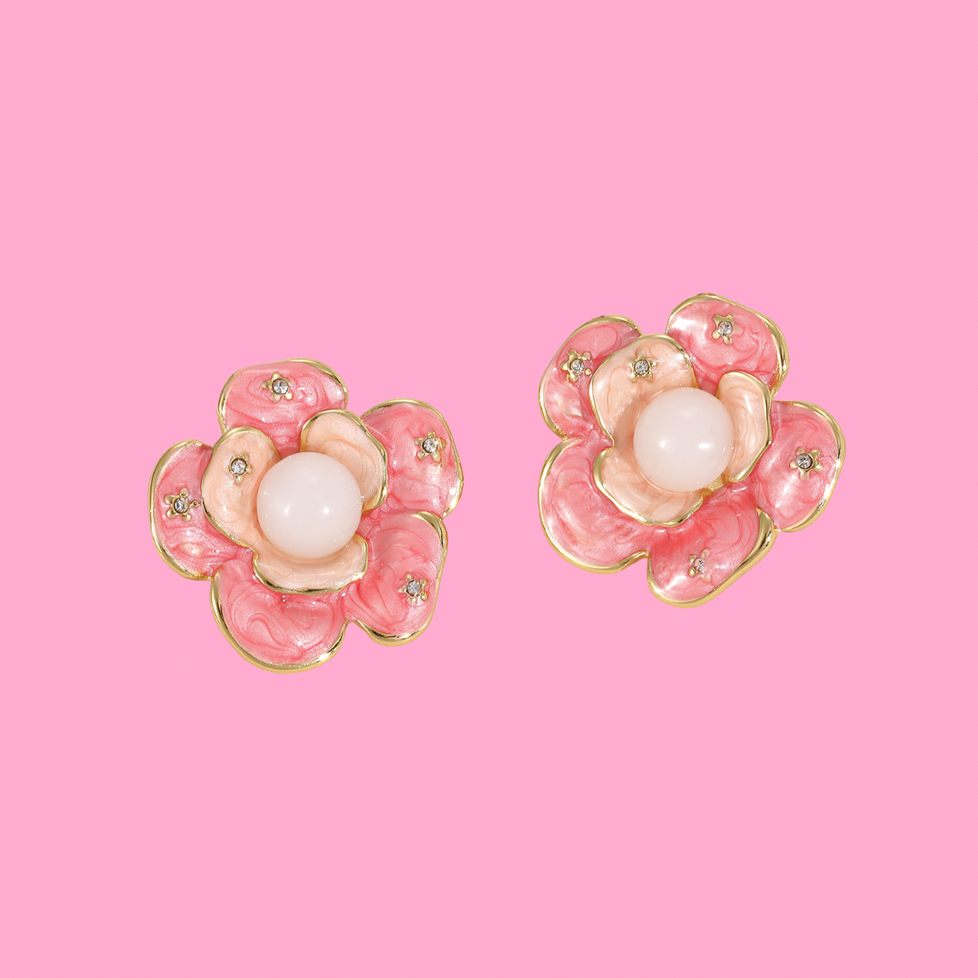 Big Rosetta Studd Earrings | B-149