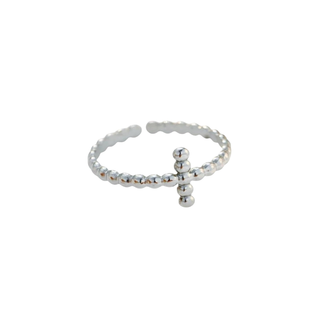 Grace Bead Ring (Adjustable)