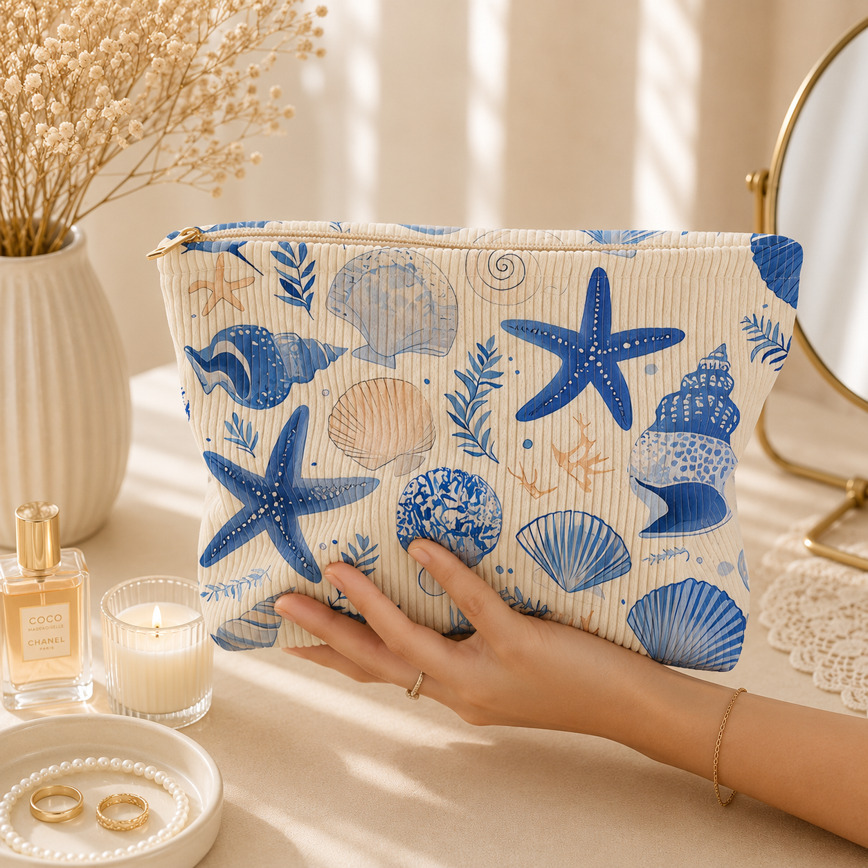 Ocean Treasures Makeup Bag
