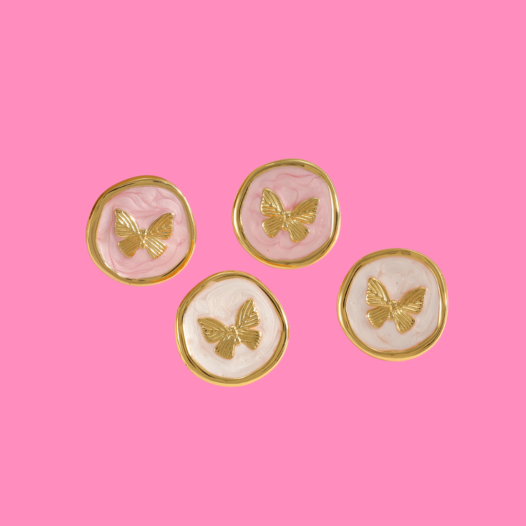 Butterly Stud Earrings
