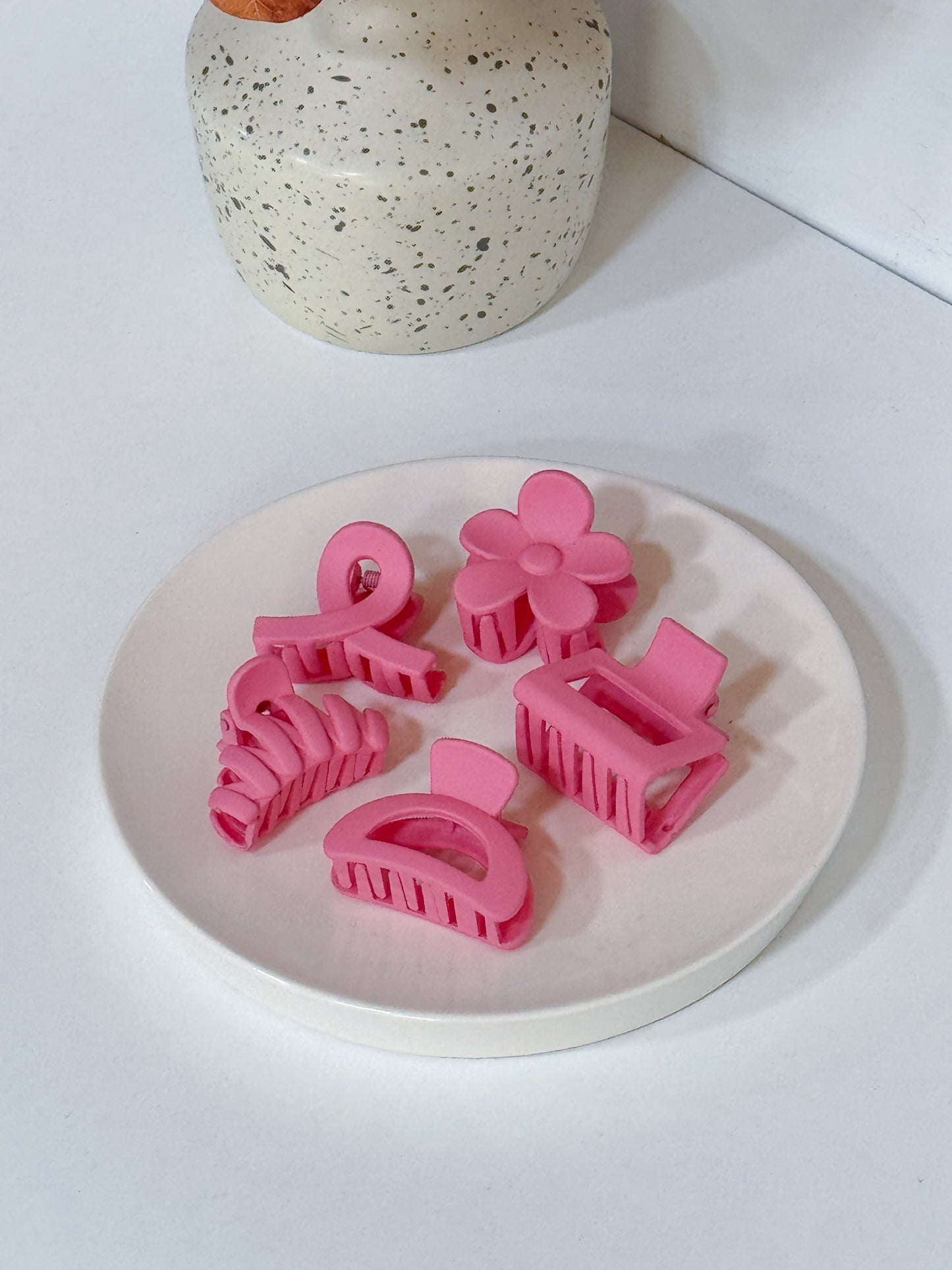 5 Pcs Mini Hair Clips Set