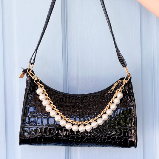 Pearl Bag Charms ( Purse not included )
