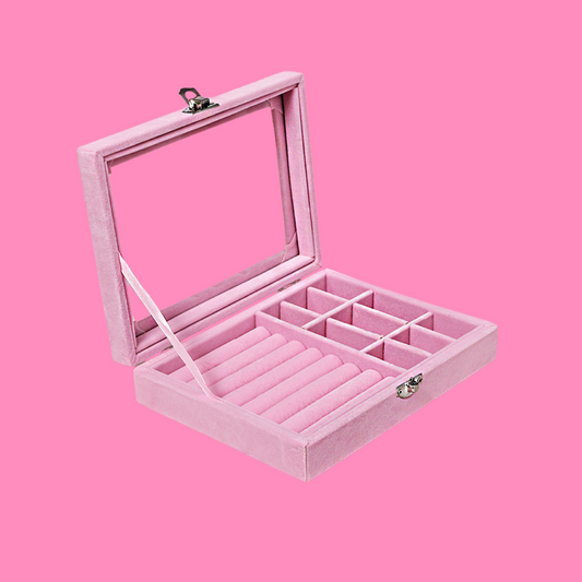 Pink Jewelry Box Organizers