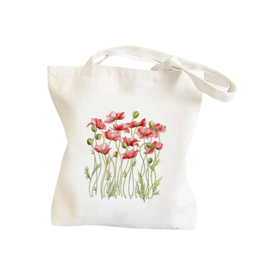 Flower Tote Bags