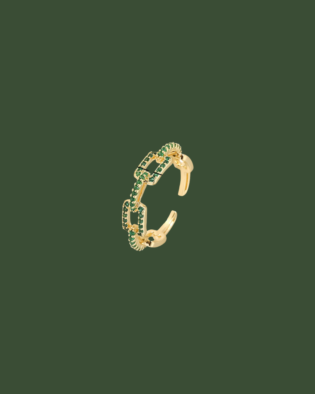 Paved Link Adjustable Ring