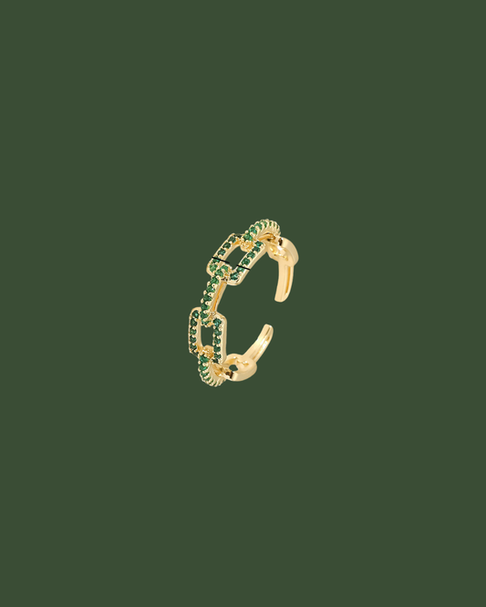 Paved Link Adjustable Ring