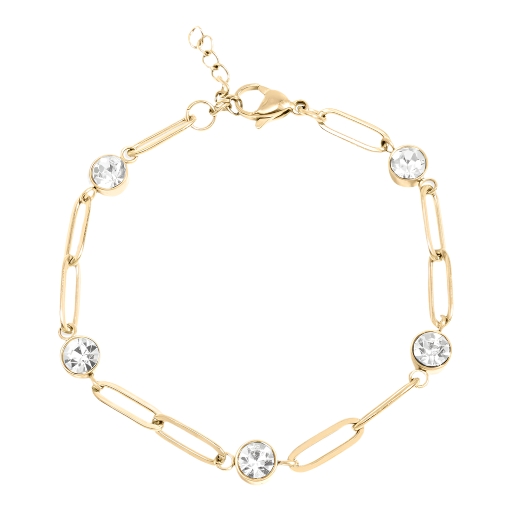 Crystal Chain Chic Bracelet