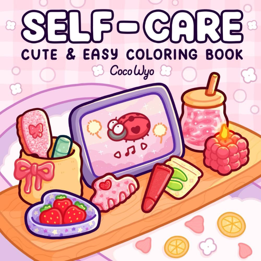 Self Care Coloring Books