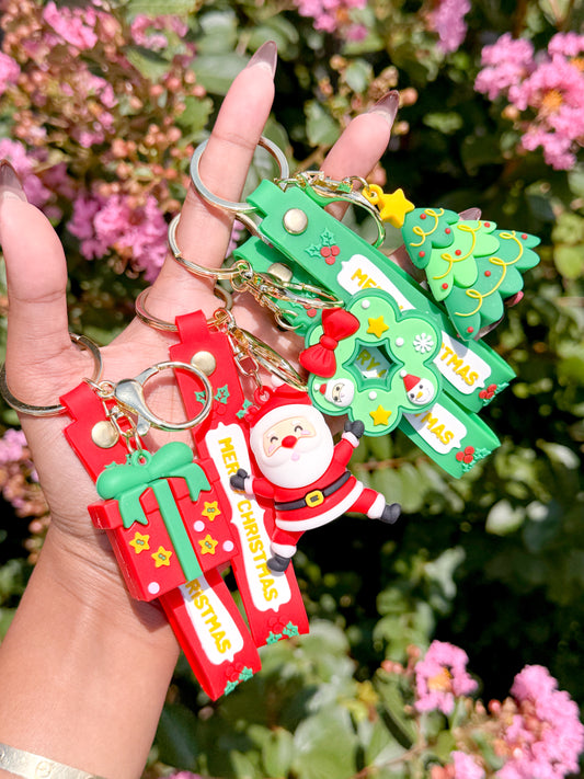 Christmas Bag Charms ( 4 Styles Available )