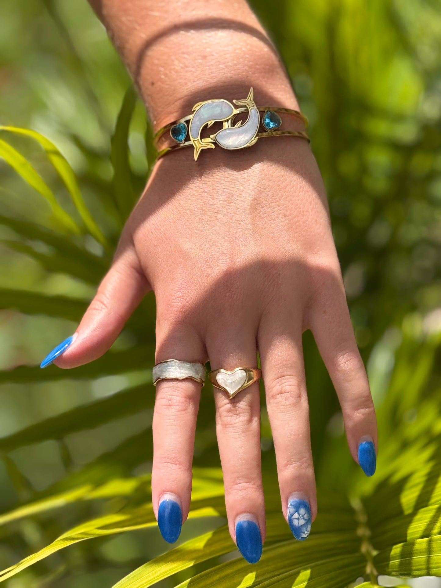 Moon Tide Adjustable Open Ring | B-269