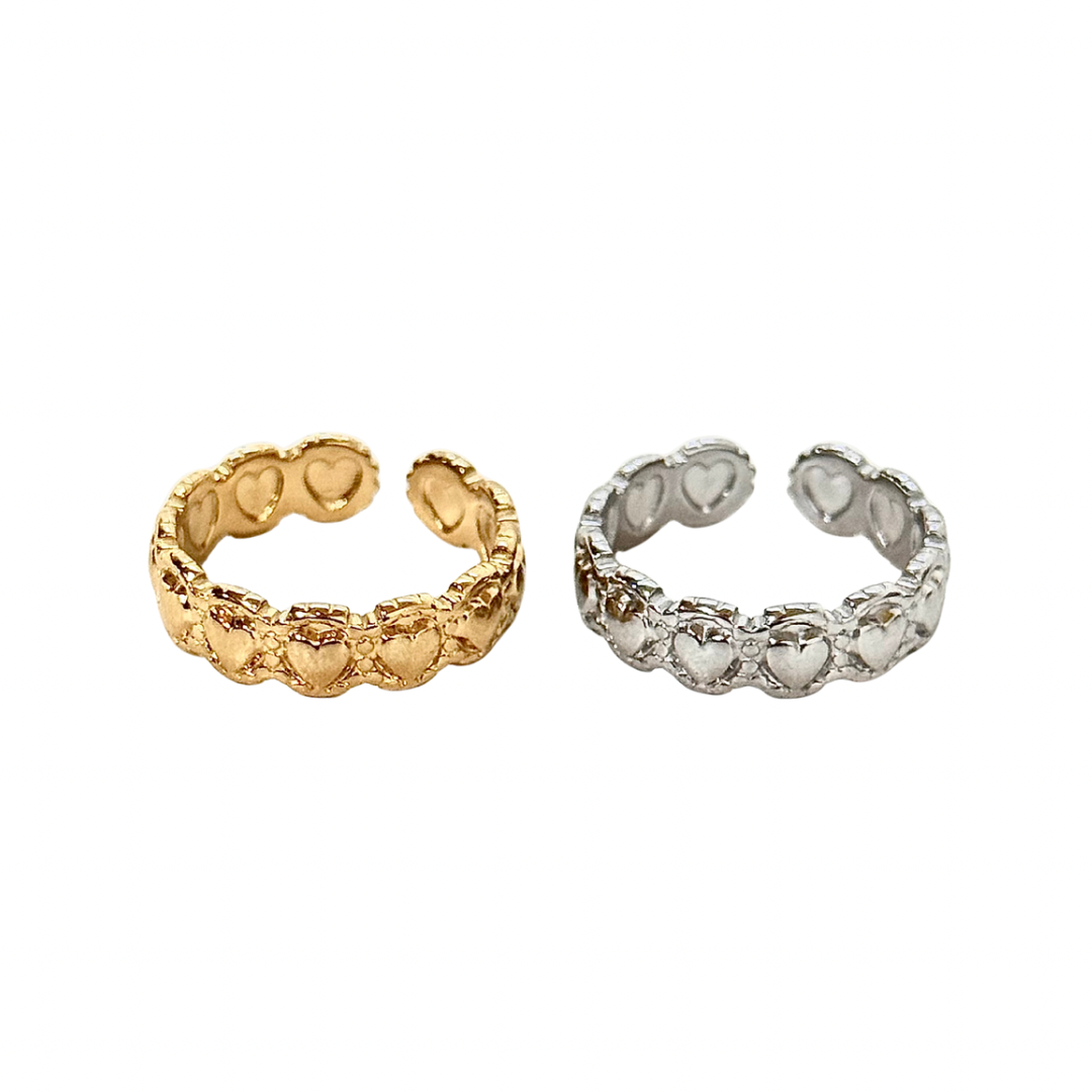 Linked With Love Ring (Adjustable)