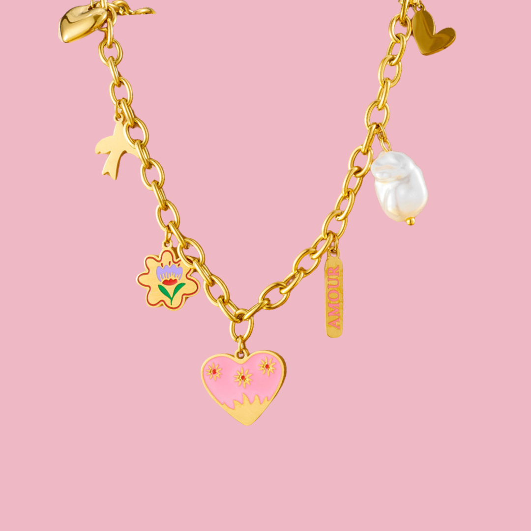 Juliet Charm Necklace